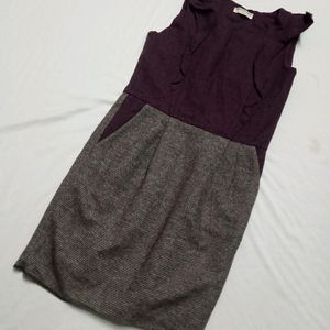 Purple Winter Wear Dress | BUST 30-32 |