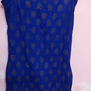 Royal Blue Kurthi