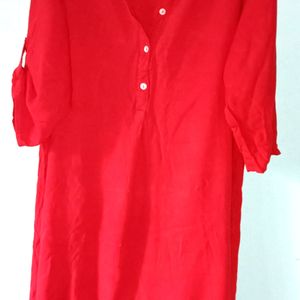 🔥Red Ethnic Kurta For Girls/Women's🤩♥️👍