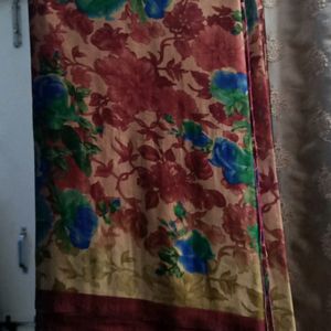 Crepe Saree Mint Used Condition