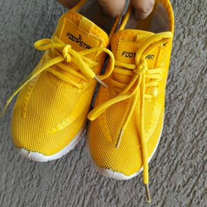 Stylish Yellow Shoes For 4-5 Yrs Boys