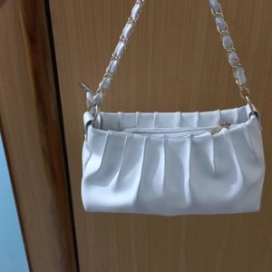 White Handbag