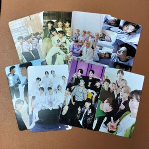 BTS Group Photo Cards 💜 (Combo Of 8)