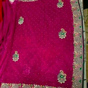 Set Of 3Purple Heavywork Partywear SareeBlouse💐💕