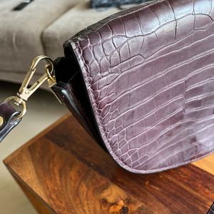 Maroon Zara Bag