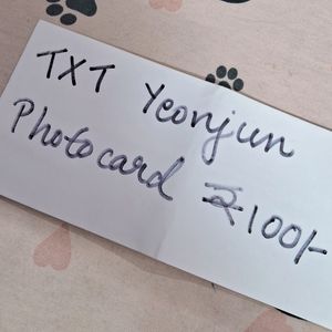 TXT Yeonjun Photocards