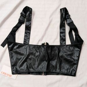 Urbanic Y2k Vest Belt Tank Top