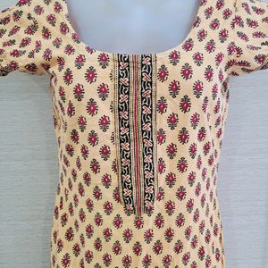 Bagh Print Pure Cotton Kurta Set 🌼