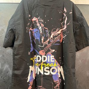 Stranger Things: Eddie Munson Men Utility Shirts