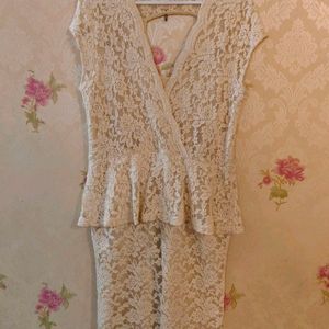 SOLD Lace Net Dress