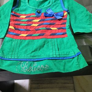 Baby Winter Frock And Top