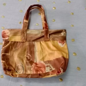 Hand Bag Flower Print