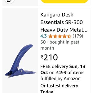 📌📌KANGARO SR-300,500  STAPLE REMOVER