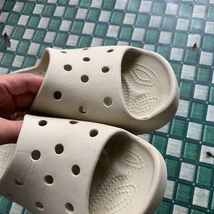 Beige Crocs Women