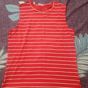 Red Stripes Top