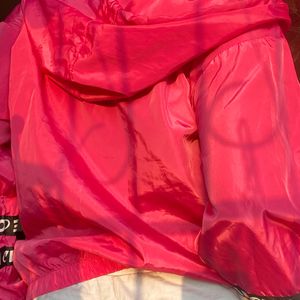 Hot Pink Nylon Jacket