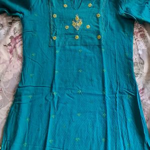 Elegant Sea Green Kurti