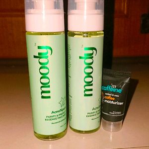 2 Face Mists And Mini Moisturizer& Dot &Key Serum