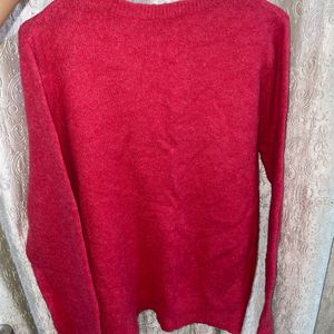 Fuchsia Fall Sweater