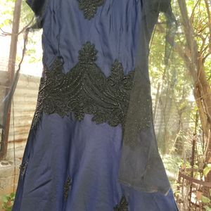 Neavy Blue Gown