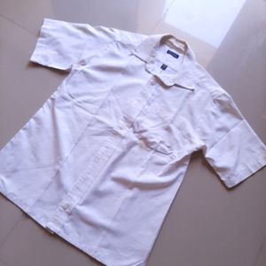 Men's White Shirt With Pocket