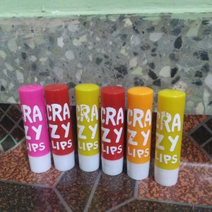 Crazy Lips Balms With Lip Changing Colour