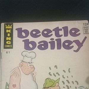 Vintage 1967 Beetle Bailey #61 USA Comic