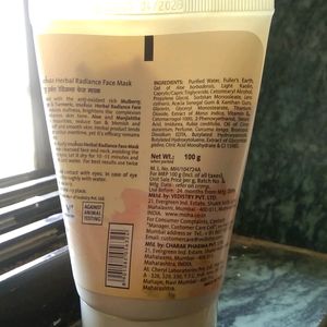 Moha Herbal Radiance Face Mask