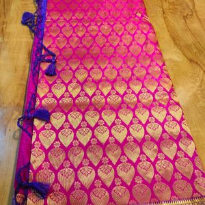 Soft Chanderi Silk Saree