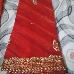 Unstitch Lahenga Choli And Dupatta Fabric