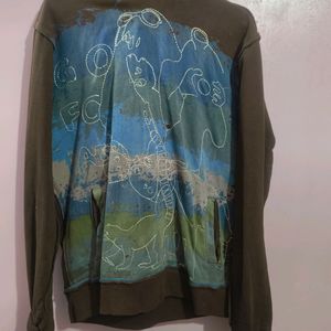 Vintage Over Sized Hoodie