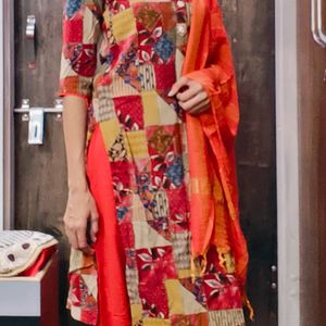 Kurta Paint with Dupatta