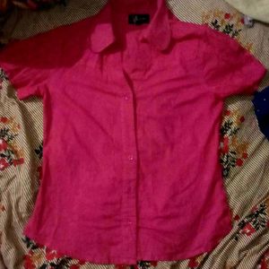 🍒 Cotton Pink Shirt For women I Bust 32