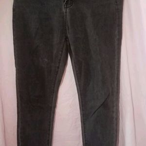 Black Straight Jeans