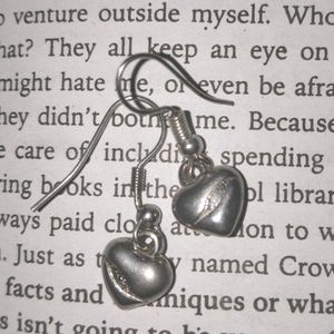 Dainty Heart Earrings Coquette Cottagecore Grunge