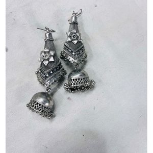 Combo Oxidised Jhumke