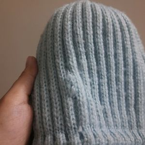 Embroidered Knitted Beanie