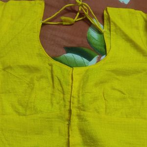 Yellow Light Weight Blouse