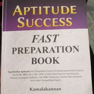 Aptitude book for all one day exams