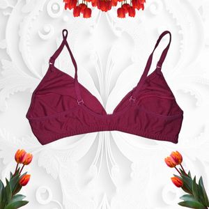 women front open bra  Rose Cotton XXL