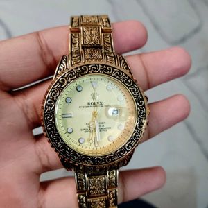 ROLEX PREMIUM WATCH GOLDEN