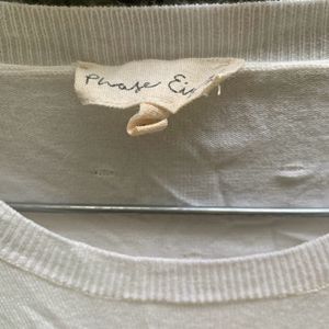 White Sweater Branded