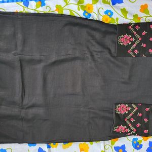 Libas silk straight Kurta