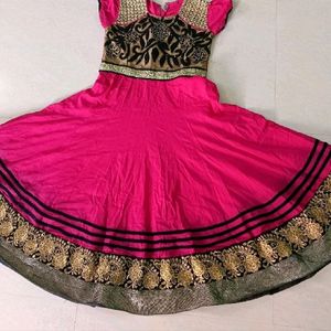 Only Today Offer Frock With Dupatta