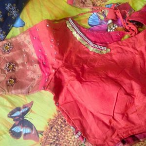 Maggam Work Blouse Stiched