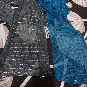 Shiny Frill (Pattiyan)dress Materiel