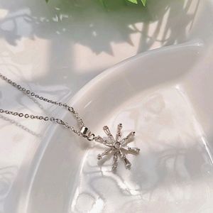 Silver Anti Tarnish Waterproof Necklace