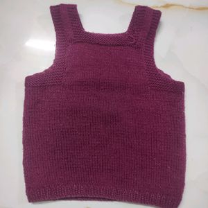 Handmade Half Sweater