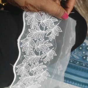 Pure Dyeable Organza Lace