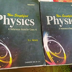 S.L. Arora Physics For Class 12th Volume 1 And 2